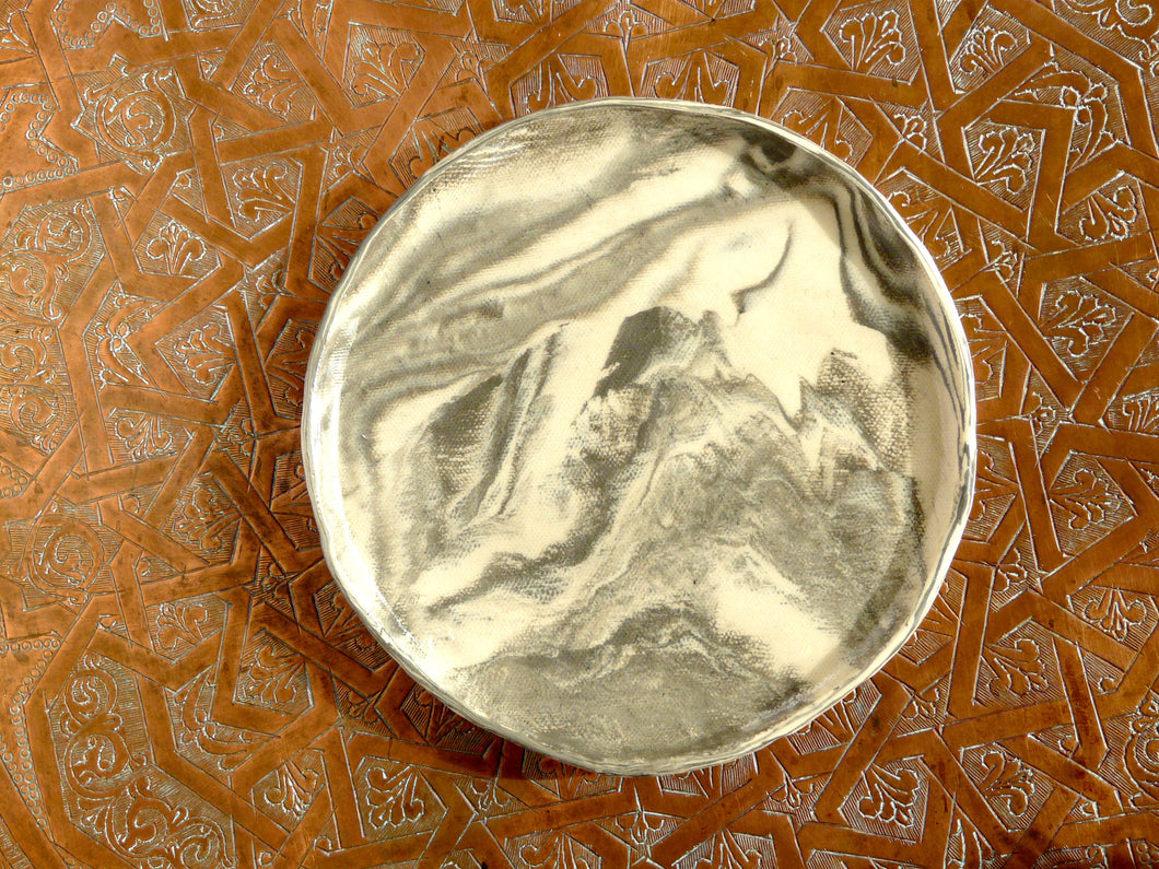 Petite Assiette Marbrée